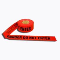 Picture of T15212 - Barricade Tape with DANGER DO NOT ENTER Legend, Red