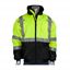 Picture of 333-1740 -  PIP®  Green ANSI Type R Class 3 Value Black Bottom Bomber Jacket