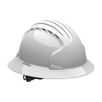 Picture of 280-EV6161V -  Evolution® Deluxe 6161  Vented, Full Brim Hard Hat with HDPE Shell, 6-Point Polyester Suspension and Wheel Ratchet Adjustment